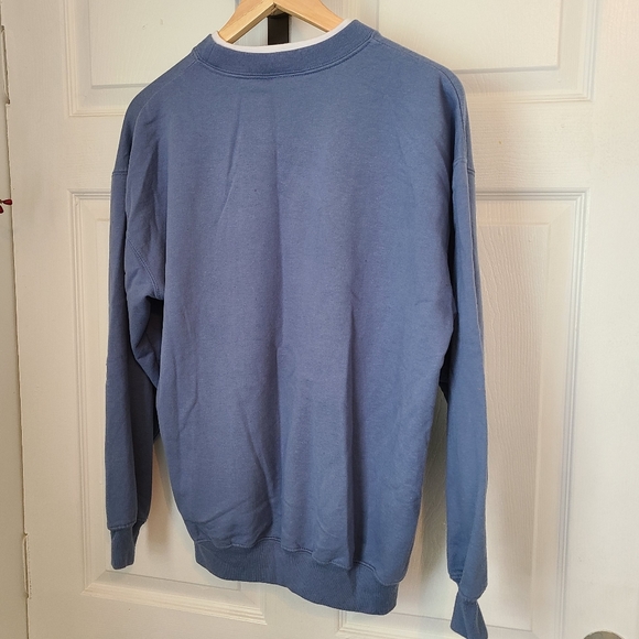 (1041) MC Sportswear, Woman's Novelty Long Sleeve  Winter Theme Sweat Shirt - Picture 5 of 6